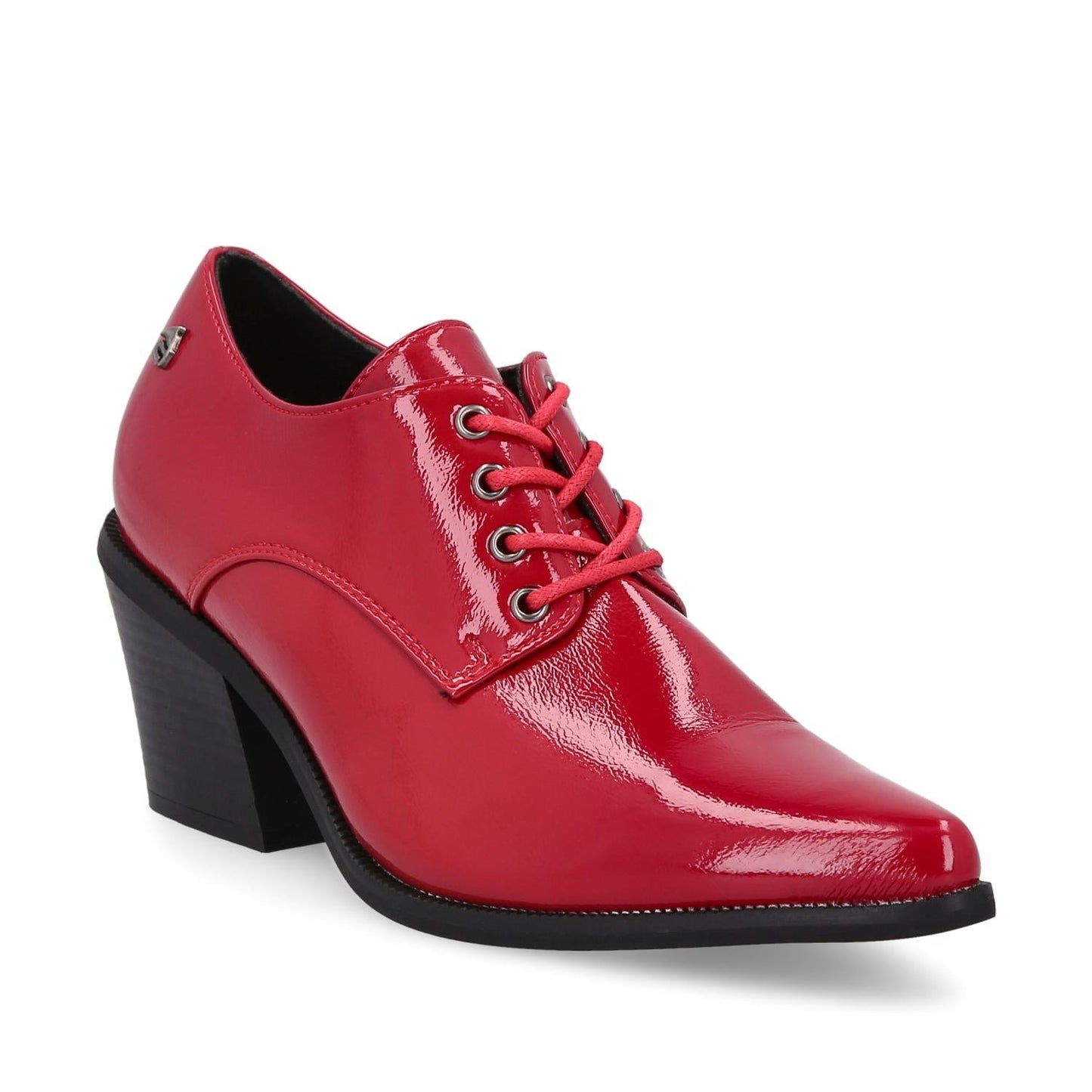 Zapato Tacón Rojo Mujer 33763