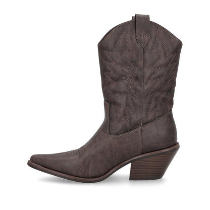 Bota Texana Café Mujer 33751