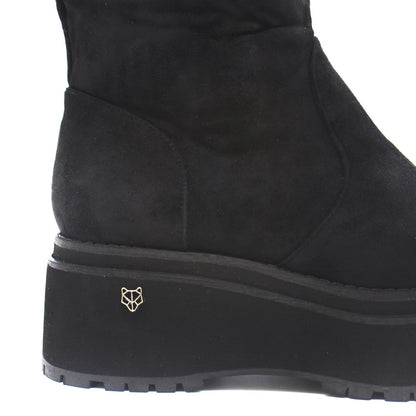 Bota Negra Mujer 15092