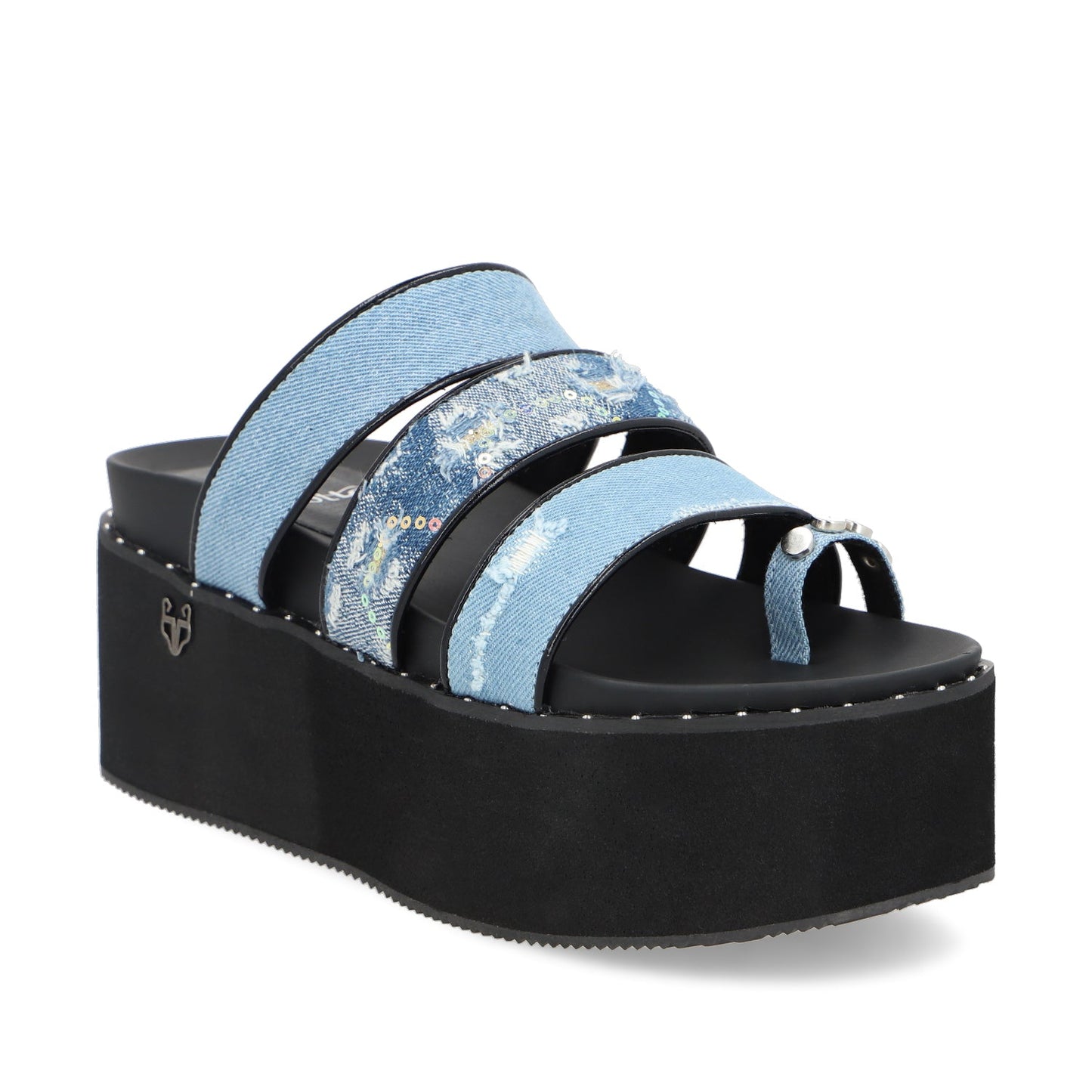 Sandalia Denim Mujer 15662