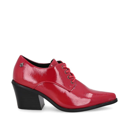 Zapato Tacón Rojo Mujer 33763