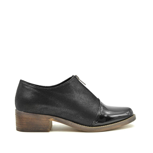 Zapato Charol Negro Mujer 87159