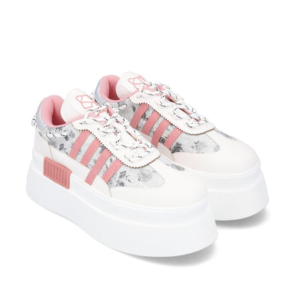 Tenis Plataforma Multicolor Mujer 13412