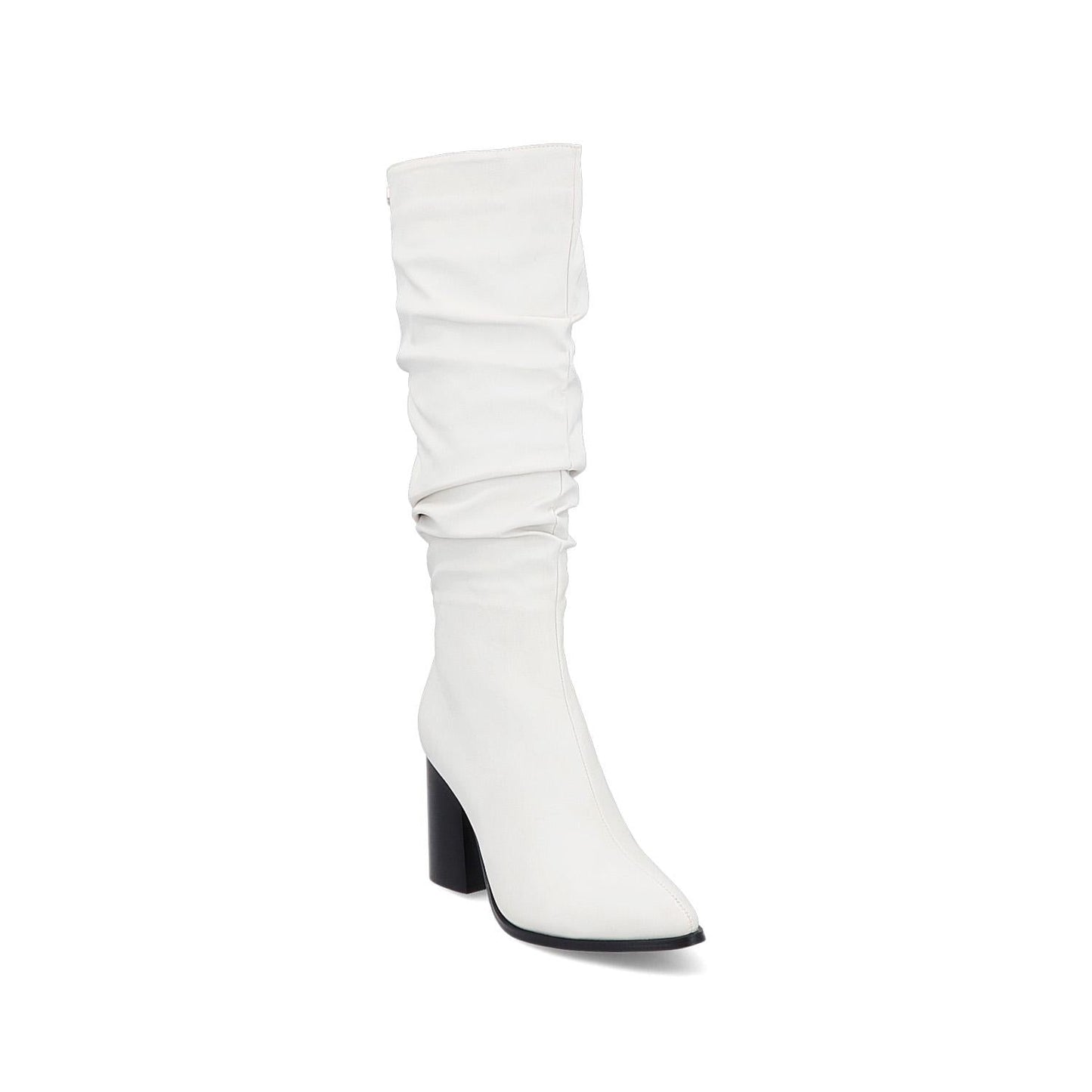 Bota Tacón Blanca Mujer C5543