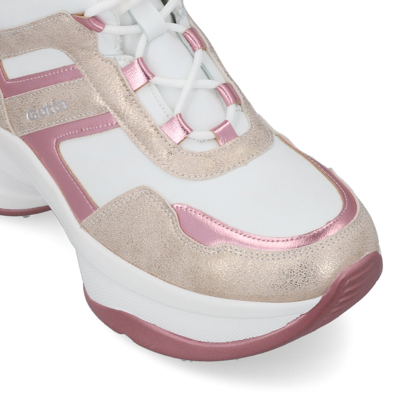 Tenis Plataforma Rosada Mujer 13162