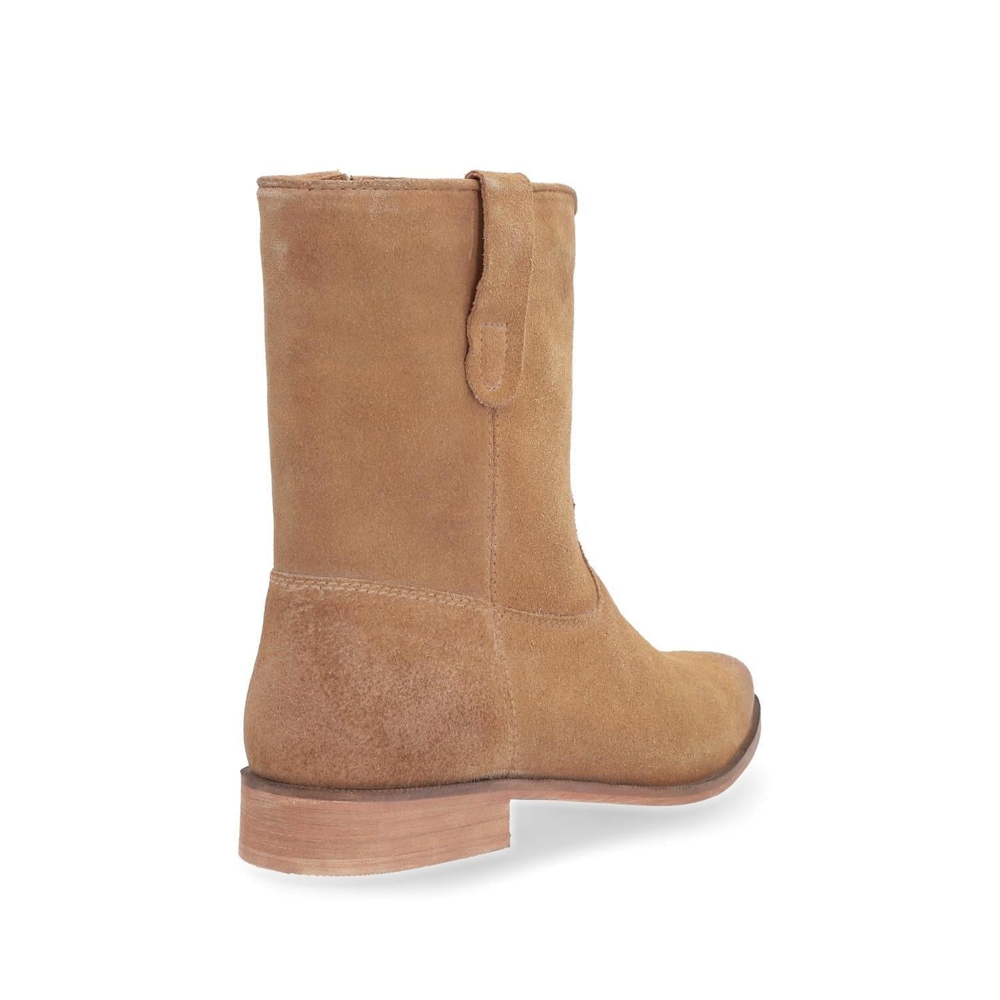 Botín Cuero Beige Mujer 28512