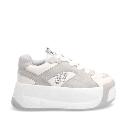 Tenis Plataforma Gris Mujer C7325