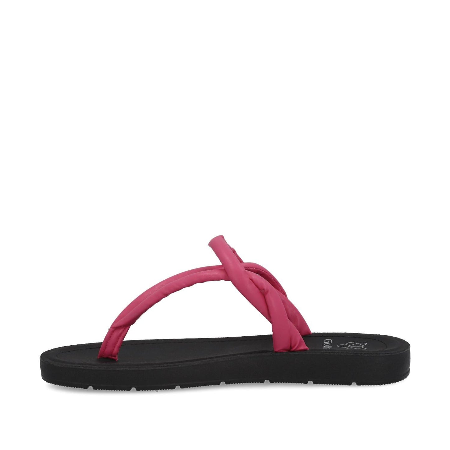 Sandalia Plana Fucsia Mujer 13254