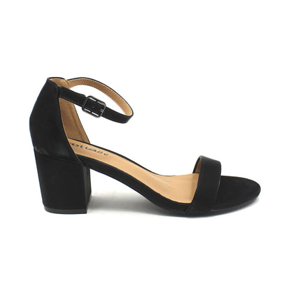 Sandalia Negra Mujer C6161