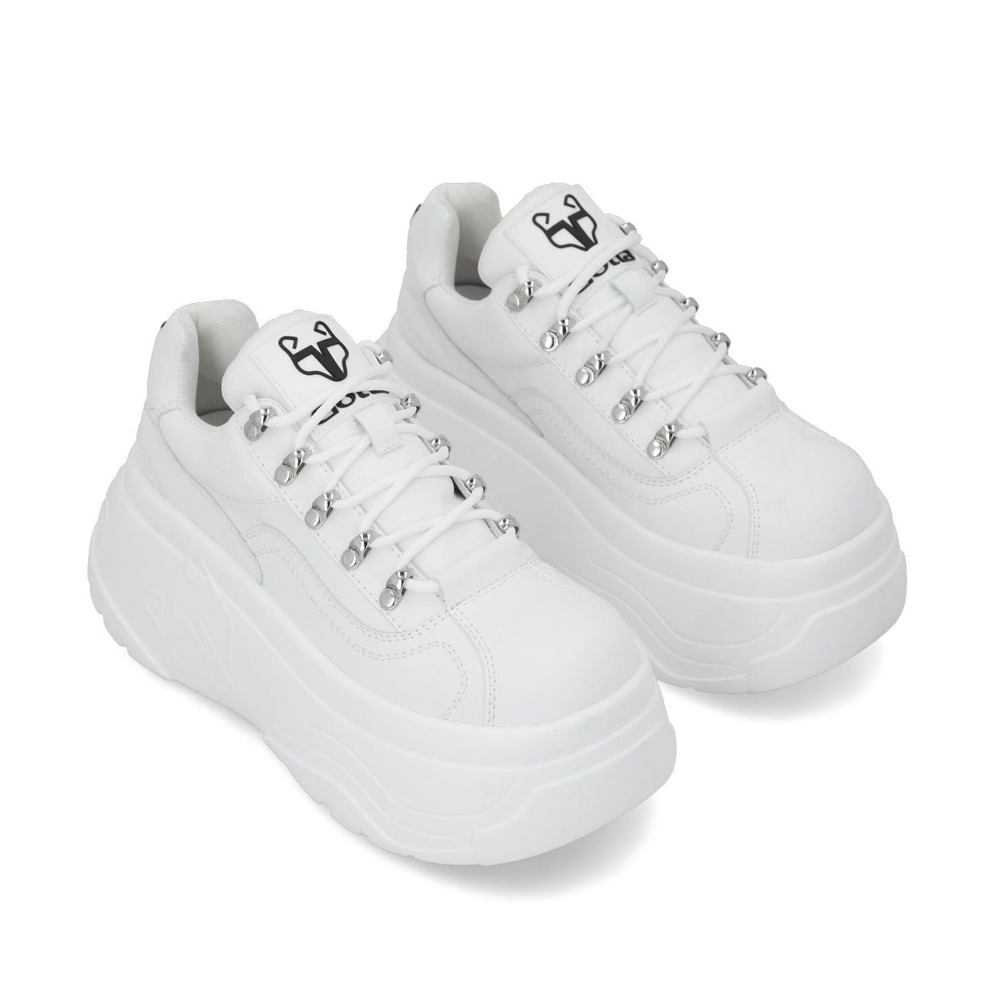 Tenis Plataforma Blanco Mujer 43061