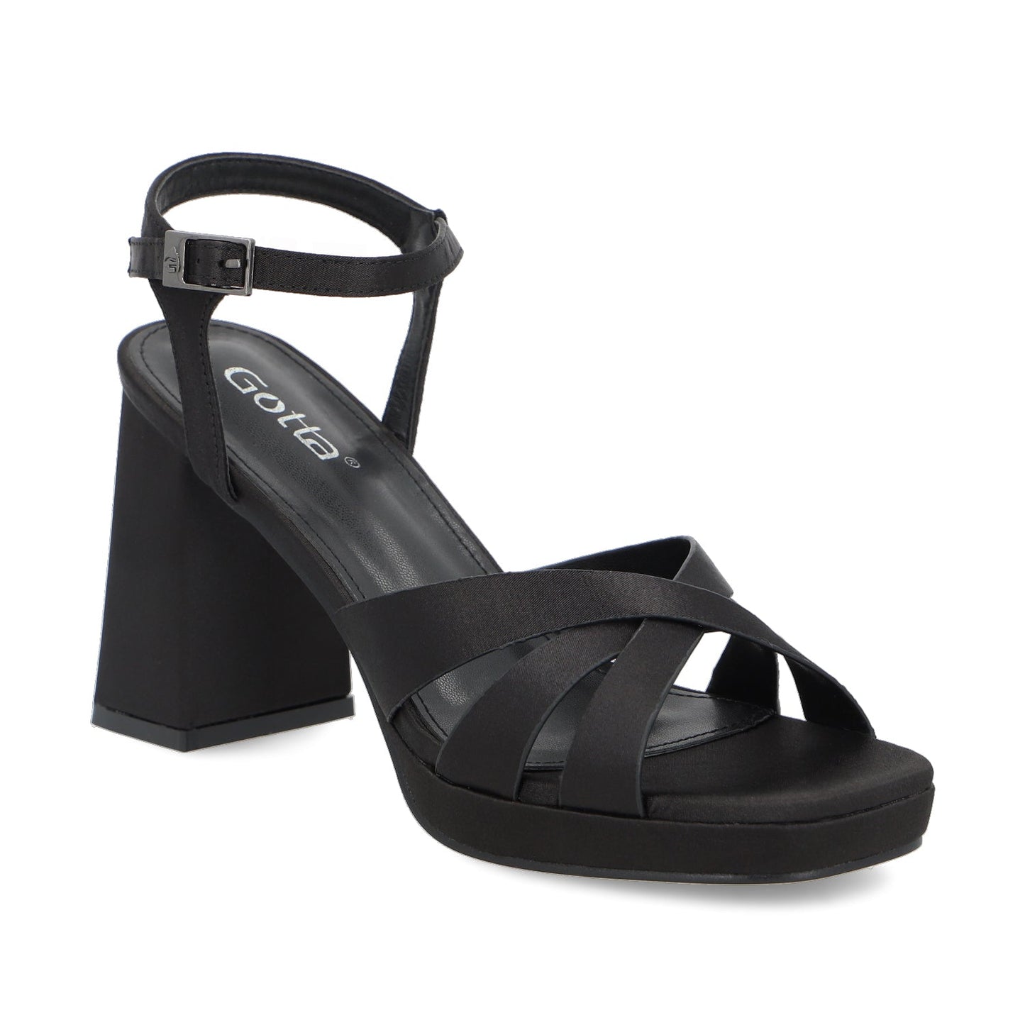 Zapatilla Negra Mujer 45902