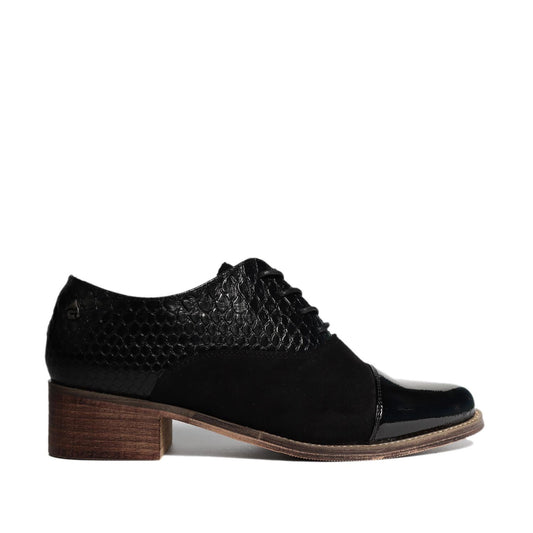 Zapato Negro Mujer 23551