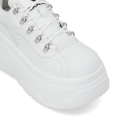 Tenis Plataforma Blanco Mujer 43061