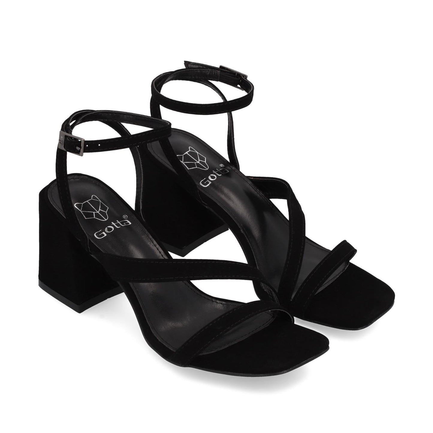 Zapatilla Negra Mujer 35132