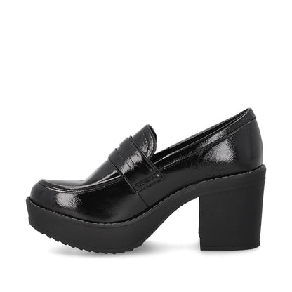 Zapato Negro Charol Mujer 13503