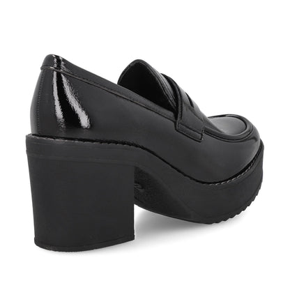 Zapato Negro Charol Mujer 13503