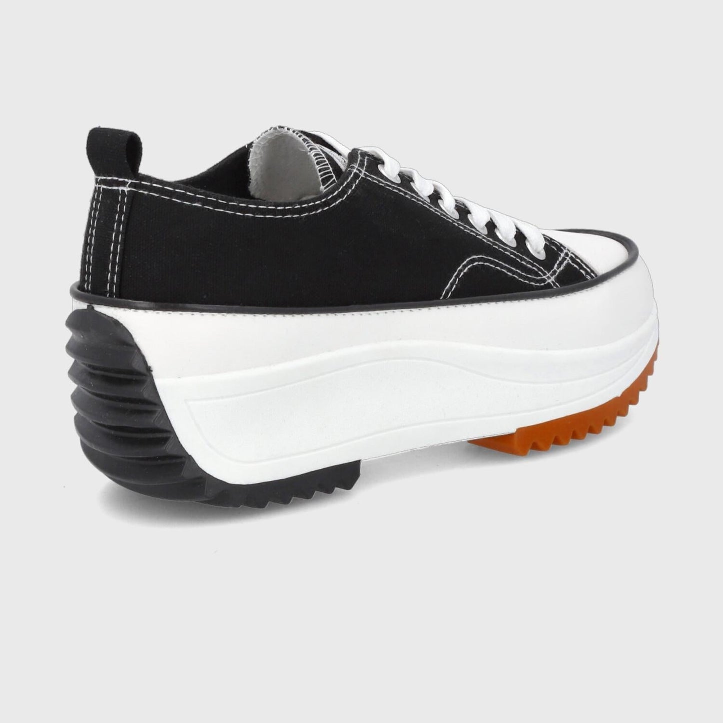 Tenis Plataforma Negro Mujer 25970