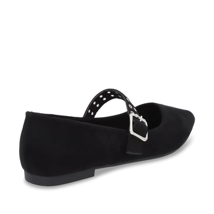 Ballerina Plano Negro Mujer 54011