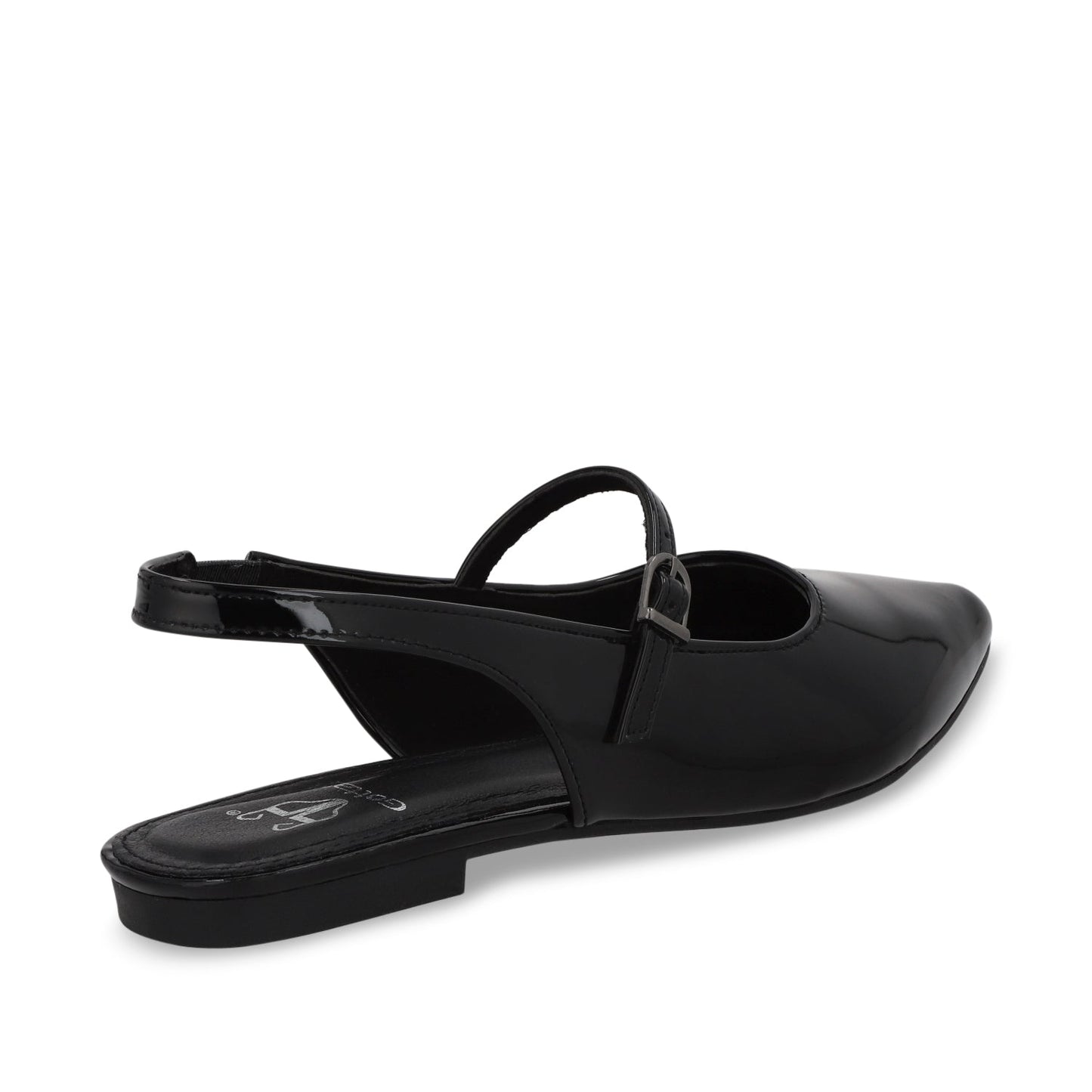 Ballerina Plano Negro Mujer 54012