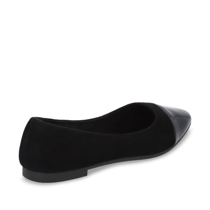 Ballerina Plano Negro Mujer 54020