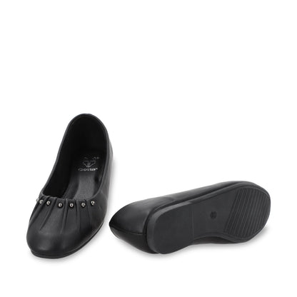 Ballerina Plano Negro Mujer 54040 - Gotta Mexico