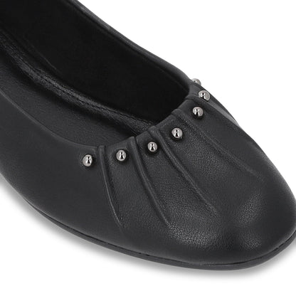 Ballerina Plano Negro Mujer 54040 - Gotta Mexico