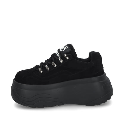 Tenis Plataforma Negro Mujer 43061