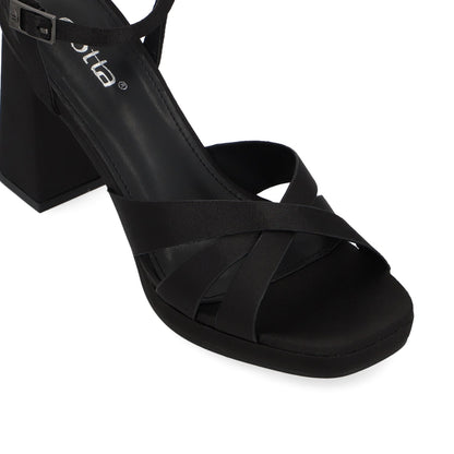 Zapatilla Negra Mujer 45902