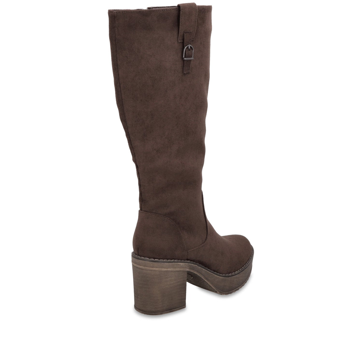 Bota Plataforma Café Mujer 1350132 - Gotta Mexico