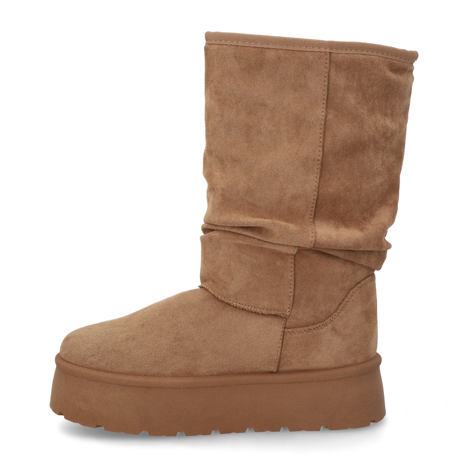 Bota Plataforma Camel Mujer 48114 - Gotta Mexico
