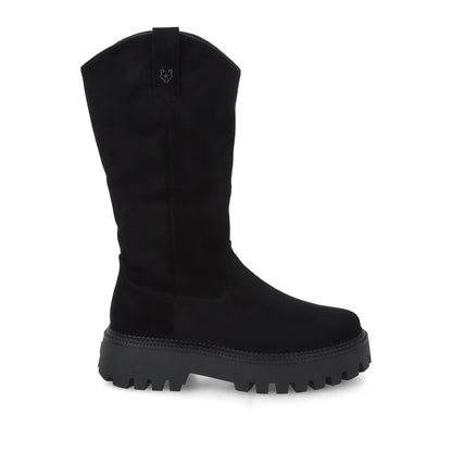 Bota Plataforma Negra Mujer 46304 - Gotta Mexico