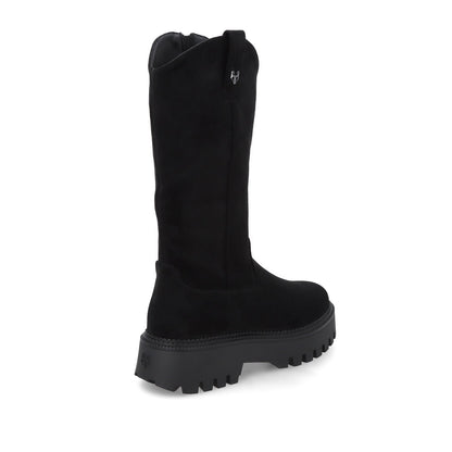Bota Plataforma Negra Mujer 46304 - Gotta Mexico