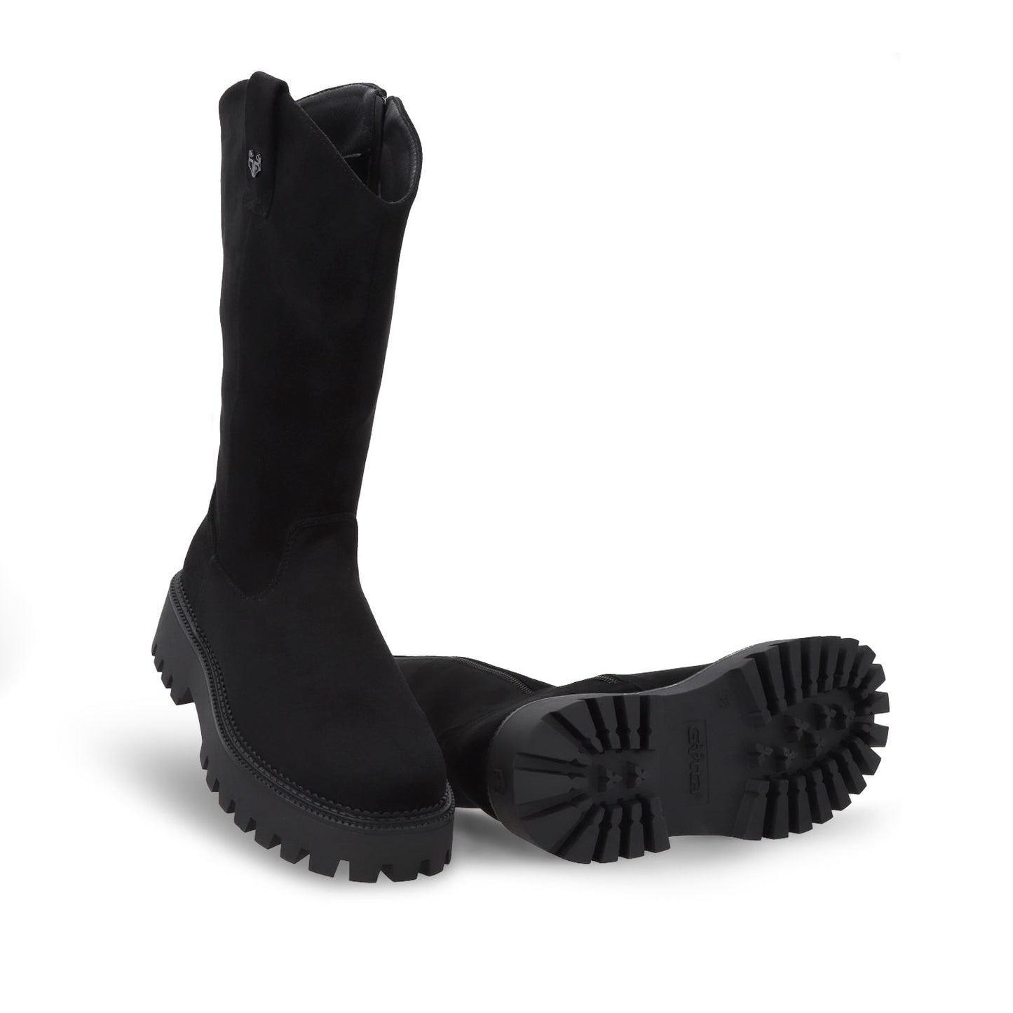 Bota Plataforma Negra Mujer 46304 - Gotta Mexico