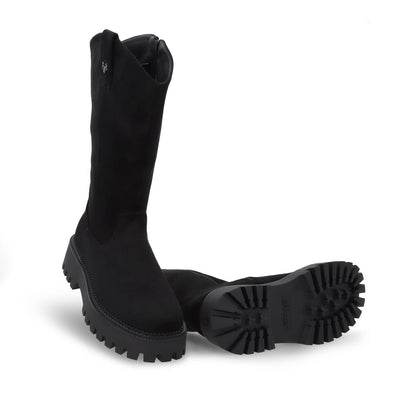 Bota Plataforma Negra Mujer 46304 - Gotta Mexico