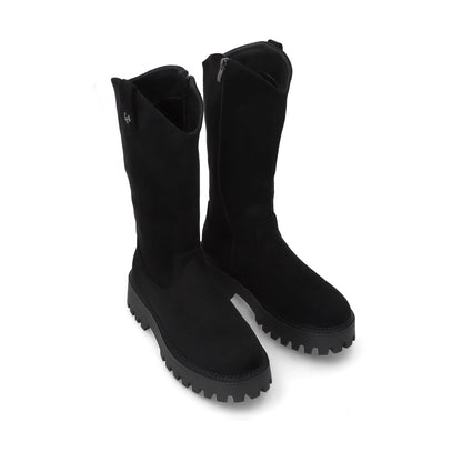 Bota Plataforma Negra Mujer 46304 - Gotta Mexico