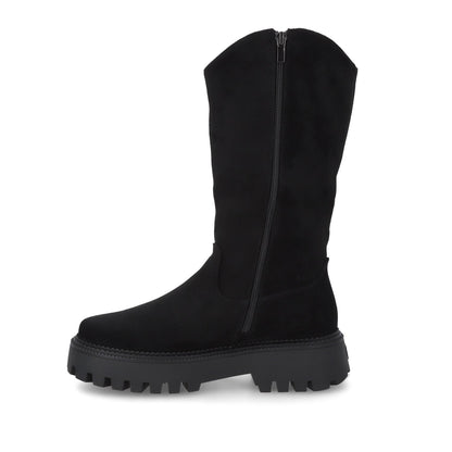 Bota Plataforma Negra Mujer 46304 - Gotta Mexico