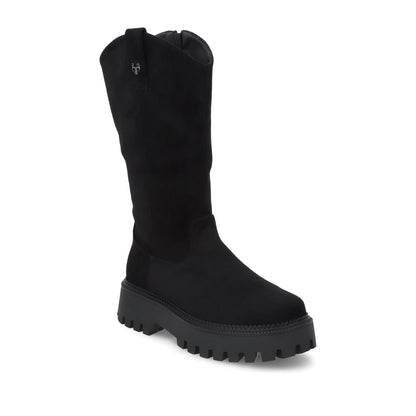 Bota Plataforma Negra Mujer 46304 - Gotta Mexico