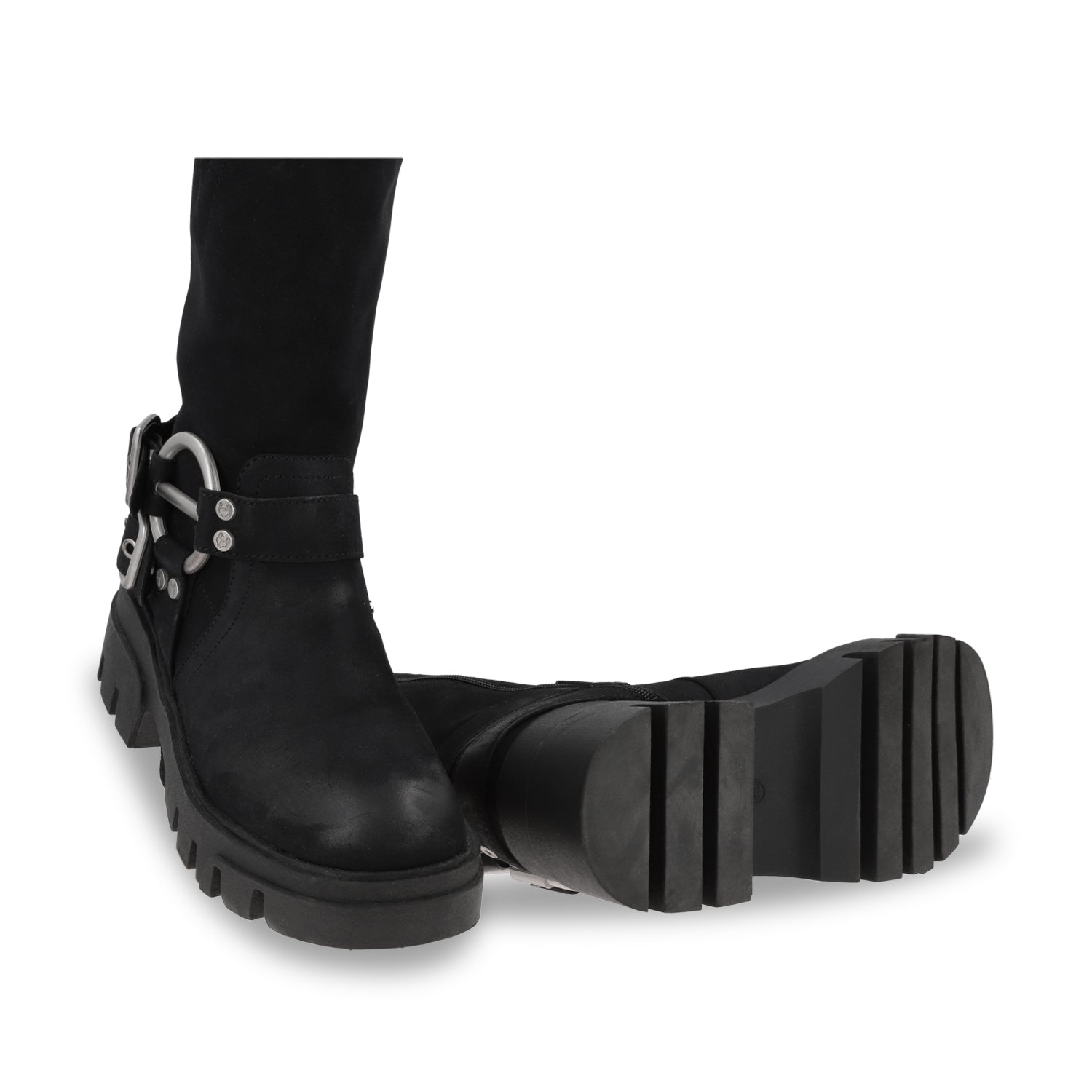 Bota Plataforma Negro Mujer 35985 - Gotta Mexico