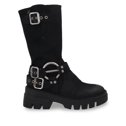 Bota Plataforma Negro Mujer 35985 - Gotta Mexico
