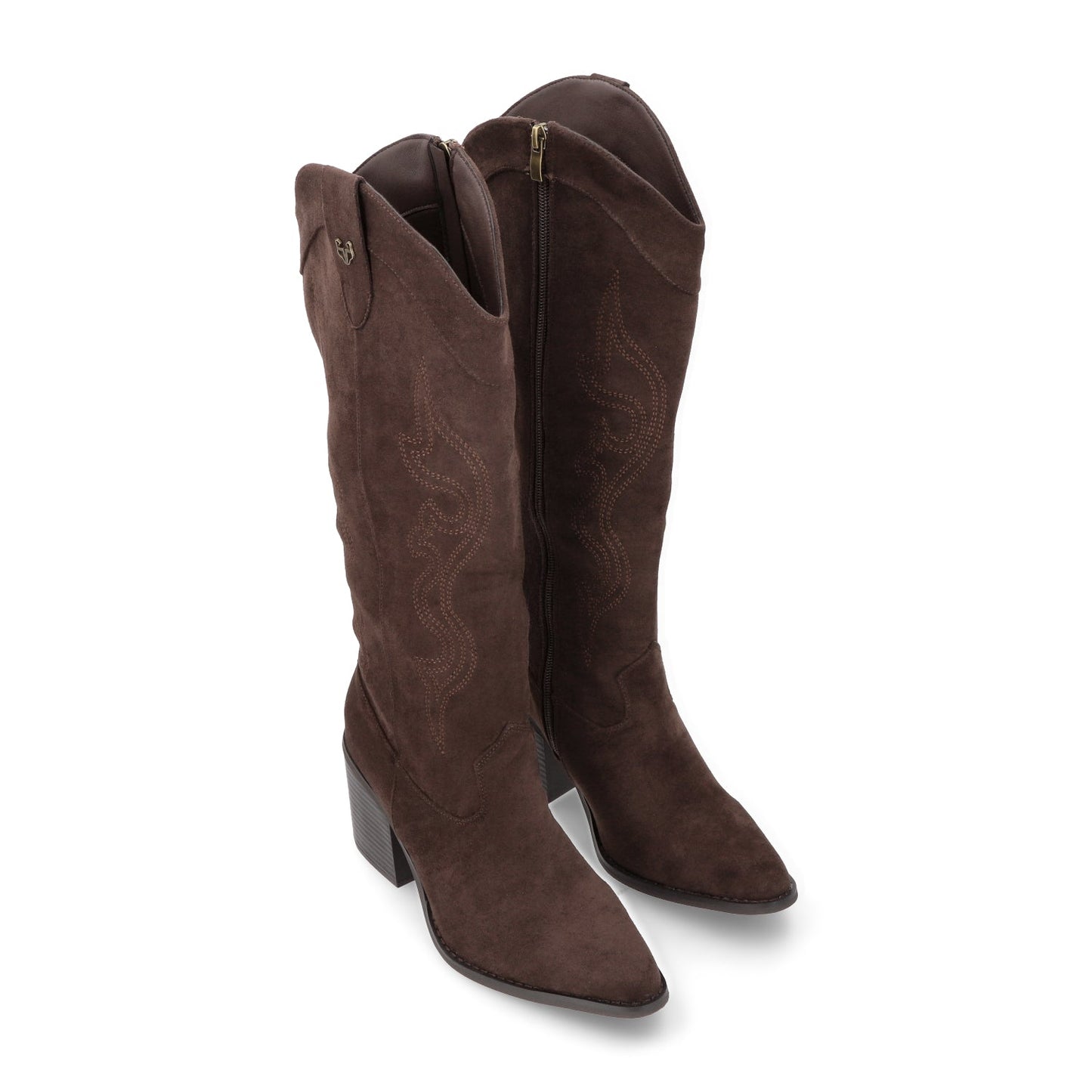 Bota Taco Café Mujer 53782