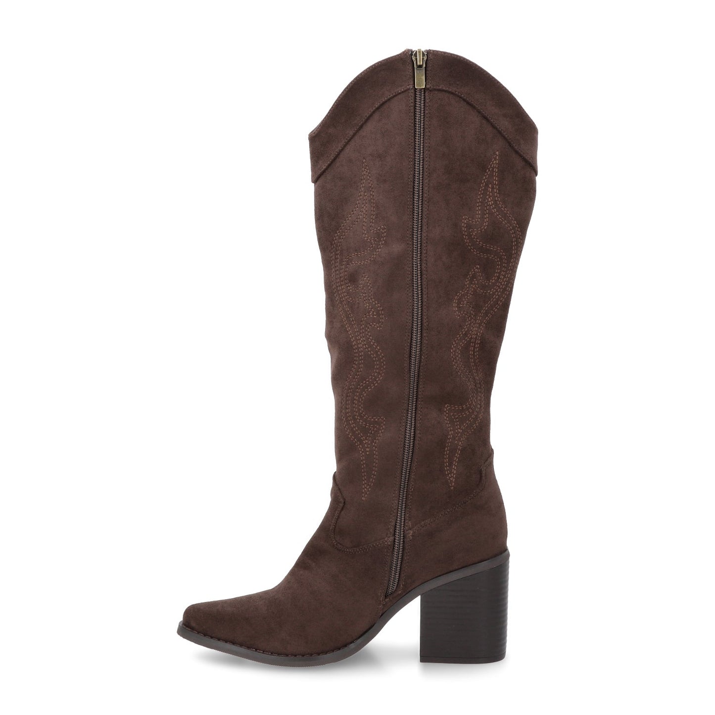 Bota Taco Café Mujer 53782