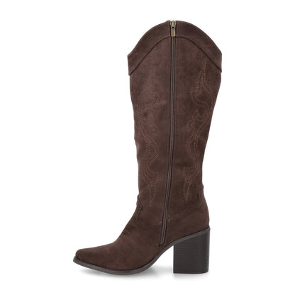 Bota Taco Café Mujer 53782