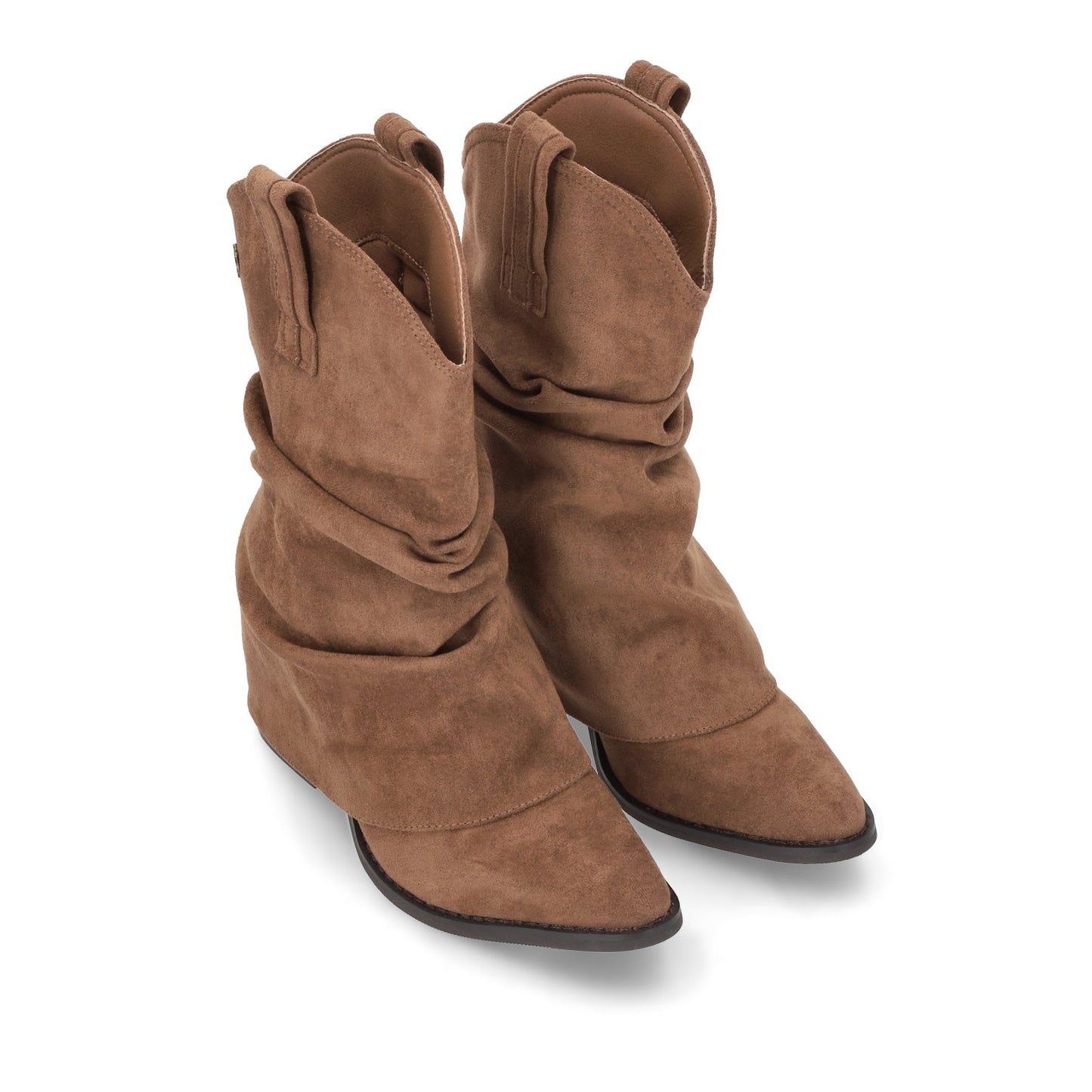 Bota Taco Camel Mujer 53781
