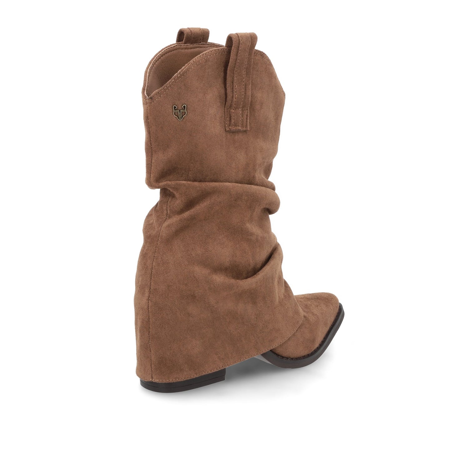 Bota Taco Camel Mujer 53781