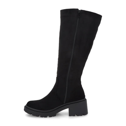 Bota Taco Negra Mujer 45748