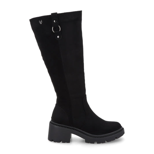 Bota Taco Negra Mujer 45748 - Gotta Mexico