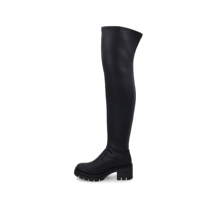 Bota Taco Negra Mujer 46204