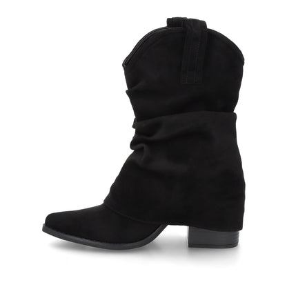 Bota Taco Negra Mujer 53781