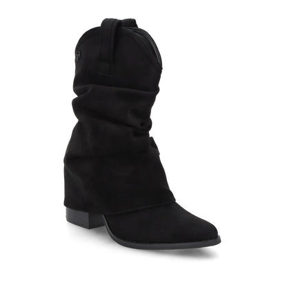 Bota Taco Negra Mujer 53781