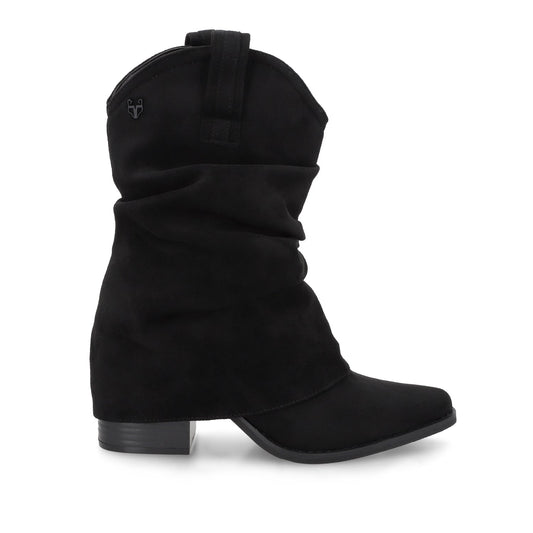 Bota Taco Negra Mujer 53781